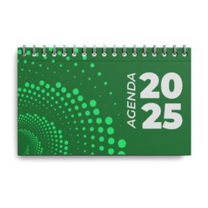 Agenda Espiral Semana Bolso 16 x 8cm 2025