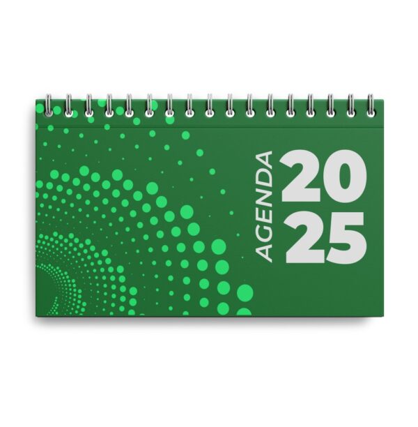 Agenda Espiral Semana Bolso 16 x 8cm 2025