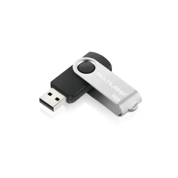 Pen Drive Twist 8GB USB Multilaser PD587