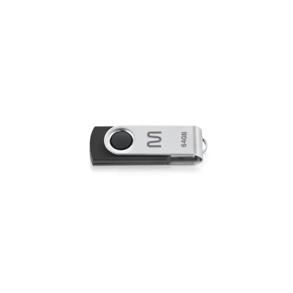 Com capacidade generosa de 64GB, o pen drive Twist da Multilaser facilita a sua vida.