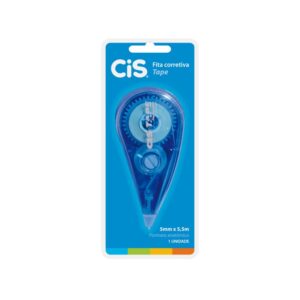 Fita Corretiva Cis Tape – 5mm x 5,5m - 1 Unidade