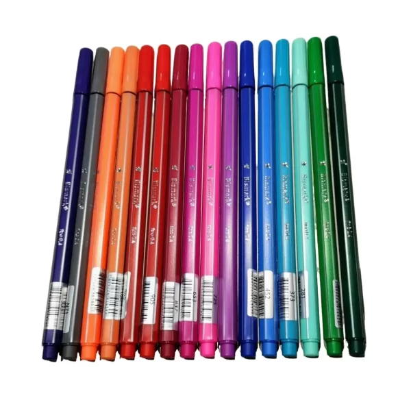 Caneta Bismark Fino 0.4mm Bismark Kit com 16 Canetas