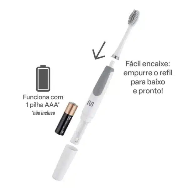 Escova Elétrica Sônica Adulto Multi - Imagem 6