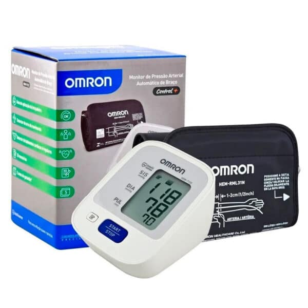 Monitor de Pressão Arterial de braço Omron - Imagem 2