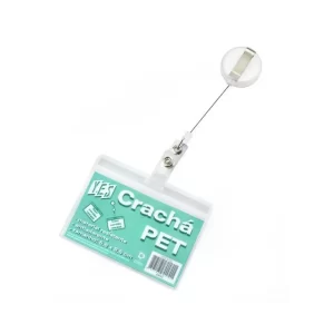 Crachá com Clip Retrátil – Yes