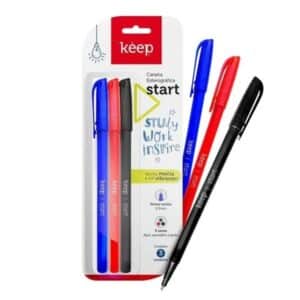 Kit Caneta Esferográfica Keep Start