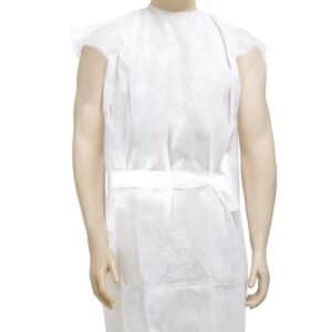 Avental Sem Manga com Tiras Descartável 20 Gramas