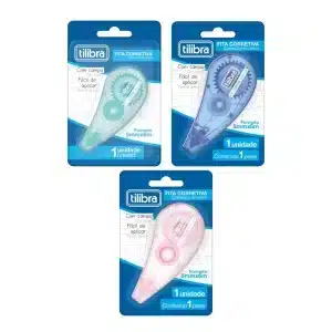 Fita Corretiva Tilibra com Tampa – 5mm x 6m