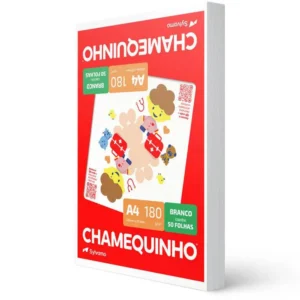 O Papel Sulfite A4 Chamequinho 180g Branco – 50 Folhas