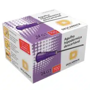 Agulha HiPodérmica 20 X 0,55mm Descarpack