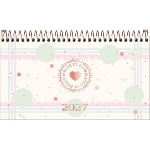 Agenda Espiral Semanal de Bolso Tilibra Soho 2027
