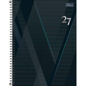 Agenda Executiva Espiral Diária Tilibra Spot 2027 20 x 27,5 cm – 200 Folhas
