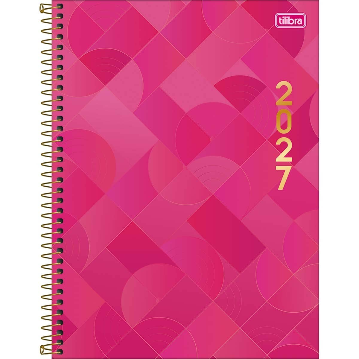 Agenda Executiva Espiral Diária Tilibra Spot Feminina 2027