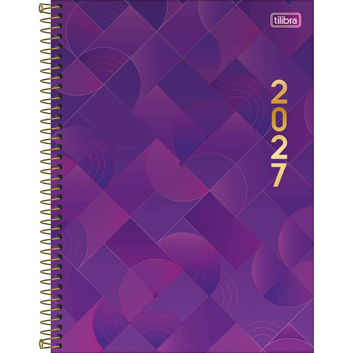 Agenda Executiva Espiral Diária Tilibra Spot Feminina 2027