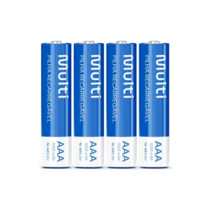 Pilhas Recarregáveis AAA Multi CB050 1000 mAh – Kit com 4 Unidades
