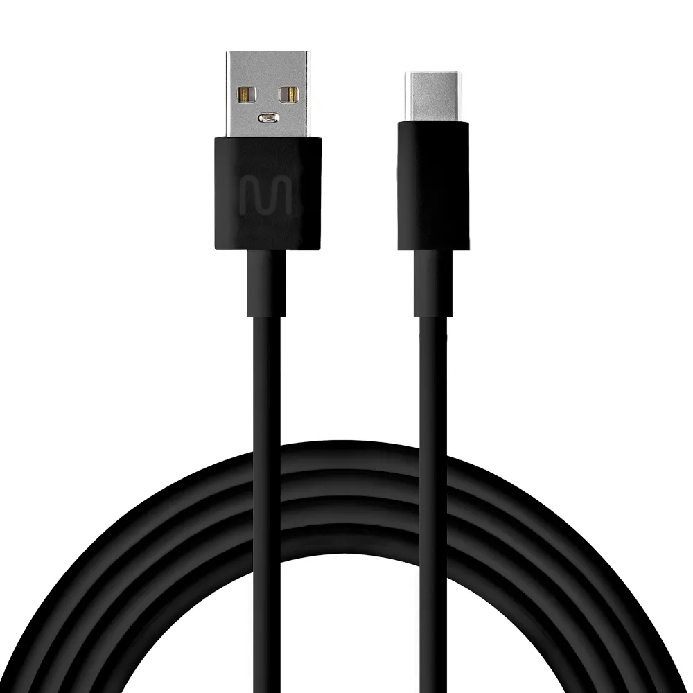 Cabo USB Tipo-C Multi WI443 1.2 Metro Preto - Imagem 3